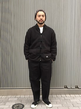 「Snow Peak（スノーピーク）のアイテム（ブルゾン）」を使った、ジャーナルスタンダード メンズさん（メンズ・178cm）の冬コーディネート