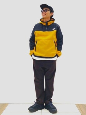 「SAVE KHAKI UNITED（セーブカーキユナイテッド）のアイテム」を使った、ジャーナルスタンダード メンズさん（メンズ・172cm）の冬コーディネート