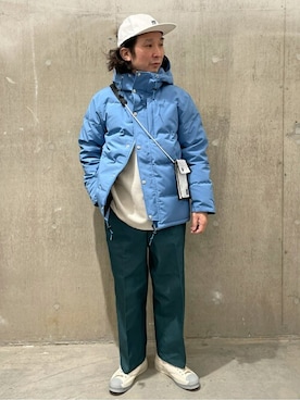「JOURNAL STANDARD（ジャーナルスタンダード）のアイテム（帽子）」を使った、ジャーナルスタンダード メンズさん（メンズ・168cm）の冬コーディネート