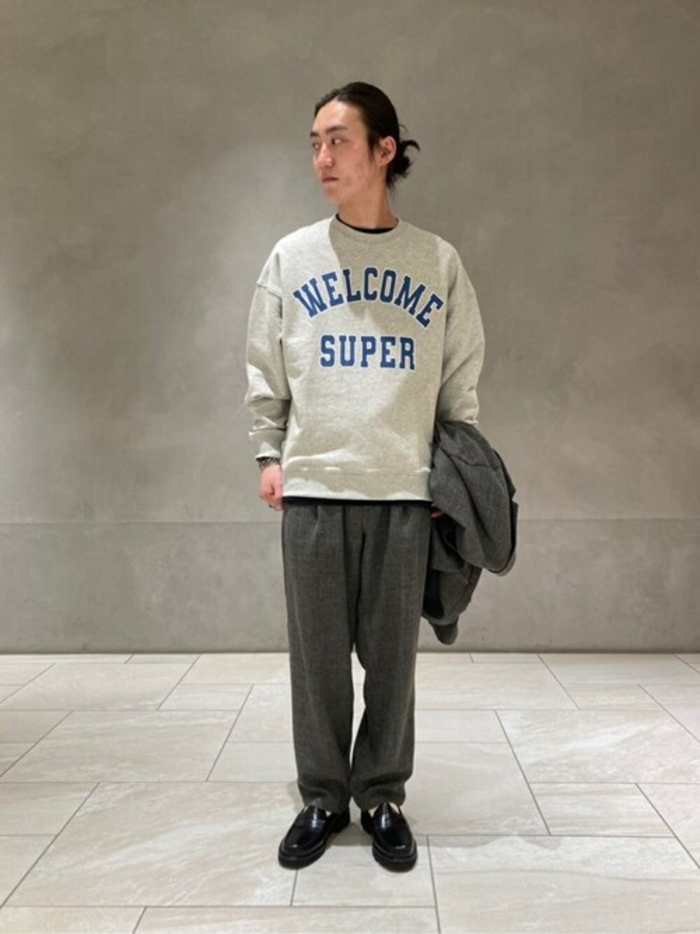 ★ジャーナルスタンダード★ミシママート　College sweat C/N JOURNAL STANDARD - ☆ジャーナルスタンダード☆ミシママート College