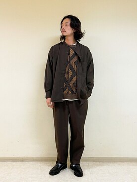 ジャーナルスタンダード メンズさん(メンズ・174cm)の冬コーディネート