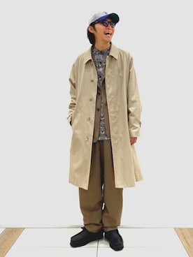 「JOURNAL STANDARD（ジャーナルスタンダード）のアイテム（セットアップ）」を使った、ジャーナルスタンダード メンズさん（メンズ・172cm）の春コーディネート