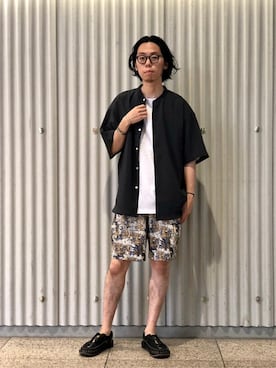 「JOURNAL STANDARD（ジャーナルスタンダード）のアイテム（セットアップ）」を使った、ジャーナルスタンダード メンズさん（メンズ・172cm）の春コーディネート