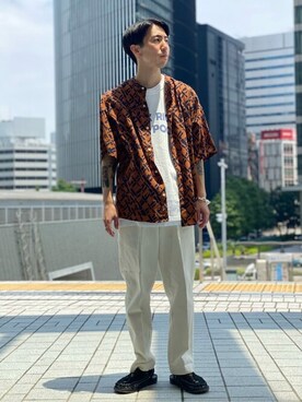 ジャーナルスタンダード メンズさん（メンズ・173cm）の夏コーディネート