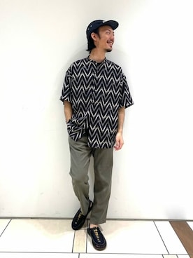 「JOURNAL STANDARD（ジャーナルスタンダード）のアイテム（タンクトップ）」を使った、ジャーナルスタンダード メンズさん（メンズ・178cm）の夏コーディネート