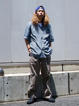 ジャーナルスタンダード メンズさん（メンズ・175cm）の夏コーディネート