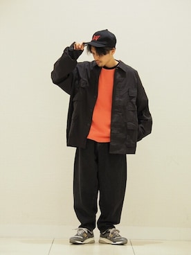「ROTHCO（ロスコ）のアイテム（ミリタリージャケット）」を使った、ジャーナルスタンダード メンズさん（メンズ・165cm）の夏コーディネート
