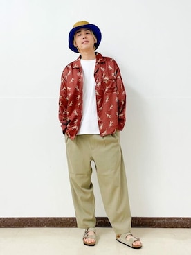 ジャーナルスタンダード メンズさん（メンズ・180cm）の夏コーディネート