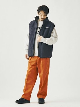 「ALTUS（アルタス）のアイテム」を使った、ジャーナルスタンダード メンズさん（メンズ・177cm）の秋コーディネート