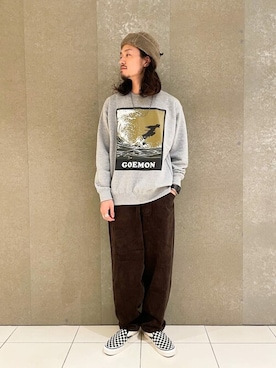 「JOURNAL STANDARD SELECT（ジャーナルスタンダードセレクト）のアイテム（トップス）」を使った、ジャーナルスタンダード メンズさん（メンズ・174cm）の秋コーディネート