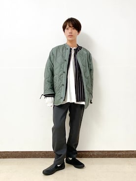 「JOURNAL STANDARD（ジャーナルスタンダード）のアイテム（ブルゾン）」を使った、ジャーナルスタンダード メンズさん（メンズ・175cm）の秋コーディネート
