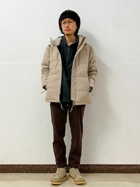 「suicoke（スイコック）のアイテム」を使った、ジャーナルスタンダード メンズさん（メンズ・165cm）の秋コーディネート