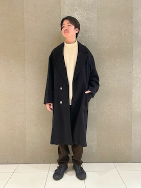 「Danner（ダナー）のアイテム（スニーカー）」を使った、ジャーナルスタンダード メンズさん（メンズ・174cm）の冬コーディネート