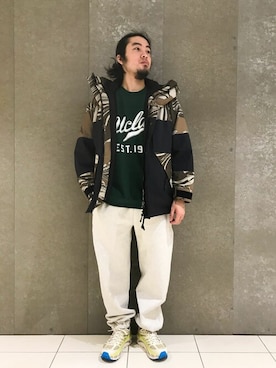 「JOURNAL STANDARD（ジャーナルスタンダード）のアイテム（ダウンジャケット/コート）」を使った、ジャーナルスタンダード メンズさん（メンズ・175cm）の冬コーディネート