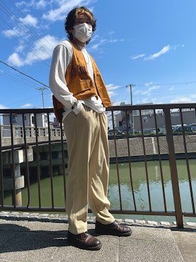 「GRIZZLY（グリズリー）のアイテム（パンツ）」を使った、こーき 【相互】さん（メンズ・175cm）の春コーディネート