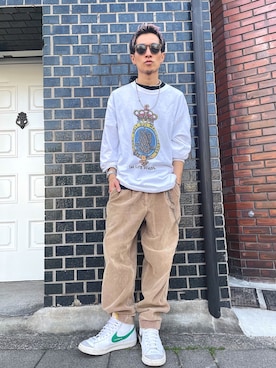 「ROLEX（ロレックス）のアイテム（腕時計）」を使った、後藤ユースケさん（メンズ・170cm）の春コーディネート