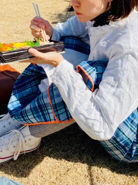 「POOL（プール）のアイテム」を使った、NANさん（レディース・165cm）の冬コーディネート