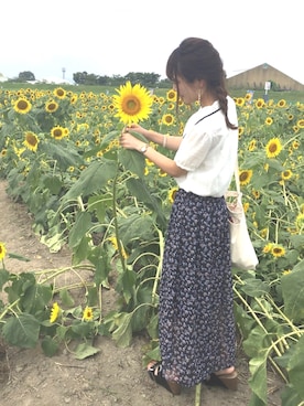「Honeys（ハニーズ）のアイテム」を使った、まるさん（レディース・153cm）の冬コーディネート
