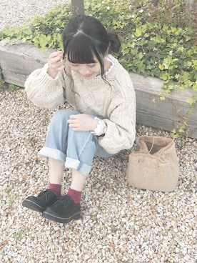 「アイテム（パンツ）」を使った、まるさん（レディース・153cm・10代）の秋コーディネート