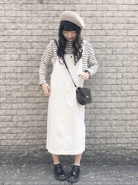 まるさん（レディース・153cm）の春コーディネート