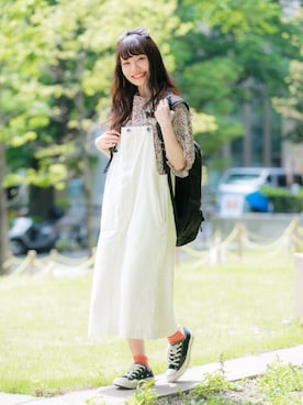 まるさん（レディース・153cm）の夏コーディネート