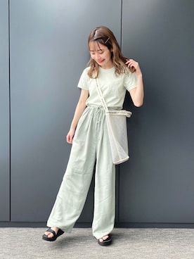 まるさん（レディース・153cm）の夏コーディネート