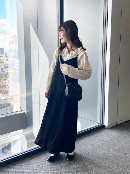 まる ユニクロのワンピース ドレスを使ったコーディネート Wear まる ユニクロのワンピース ドレスを使ったコーディネート Wear