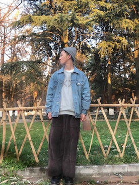 「盐系风格」｜「アイテム（ブーツ）」を使った、西旻さん（メンズ・164cm）の夏コーディネート
