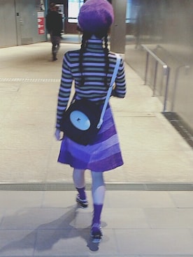 「courreges」｜non_iさん（レディース・163cm）の冬コーディネート