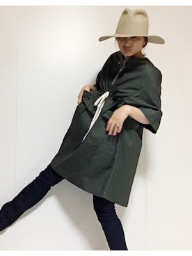 「Scye（サイ）のアイテム（ワンピース/ドレス）」を使った、mihoさん（レディース・158cm）の春コーディネート