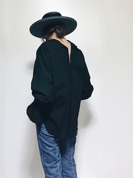「Jonnlynx（ジョンリンクス）のアイテム」を使った、mihoさん（レディース・158cm）の春コーディネート
