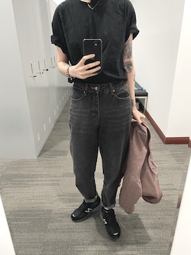 「アイテム（ブルゾン）」を使った、zuzzuさん（レディース・170cm・30代）の春コーディネート