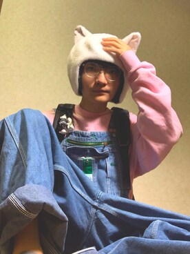 帽子を使った 猫耳 のメンズ人気ファッションコーディネート Wear