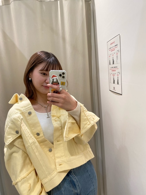 Mimimi Kbfのデニムジャケットを使ったコーディネート Wear Mimimi Kbfのデニムジャケットを使ったコーディネート Wear