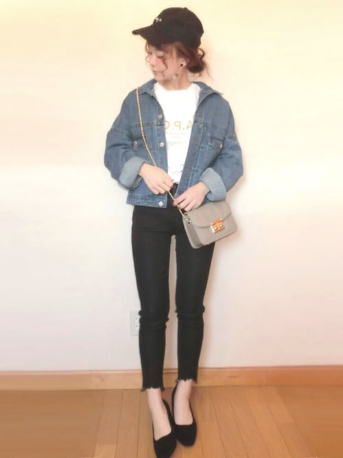 キレイめカジュアル 30代 母親 ファッション