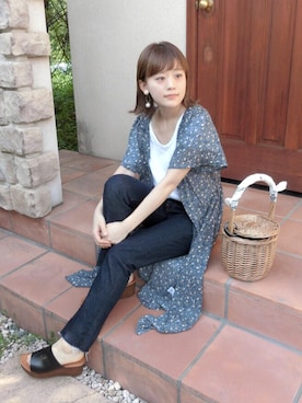 chicchimoさん（レディース・152cm）の夏コーディネート