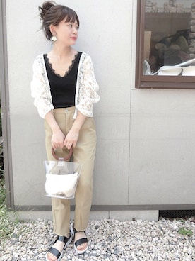 chicchimoさん（レディース・152cm）の夏コーディネート