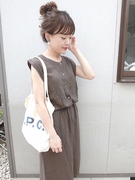 chicchimoさん（レディース・152cm）の夏コーディネート