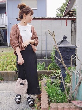 「GRL（グレイル）のアイテム（リング）」を使った、chicchimoさん（レディース・152cm）の夏コーディネート