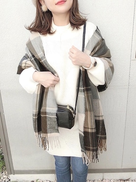 「TOFF&LOADSTONE（トフアンドロードストーン）のアイテム」を使った、chicchimoさん（レディース・152cm）の秋コーディネート