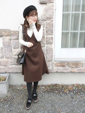 chicchimoさん（レディース・152cm）の冬コーディネート