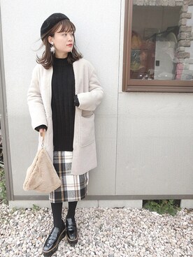 chicchimoさん（レディース・152cm）の冬コーディネート