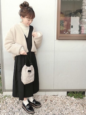 chicchimoさん（レディース・152cm）の冬コーディネート