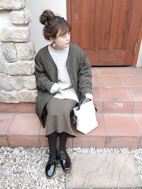 chicchimoさん（レディース・152cm）の冬コーディネート