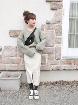 chicchimoさん（レディース・152cm）の春コーディネート