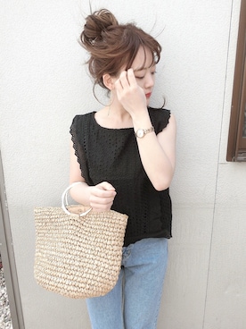 chicchimoさん（レディース・152cm）の春コーディネート