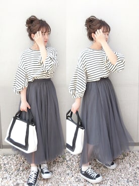 chicchimoさん（レディース・152cm）の春コーディネート