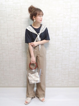 chicchimoさん（レディース・153cm）の夏コーディネート