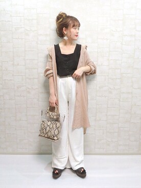 chicchimoさん（レディース・152cm）の夏コーディネート