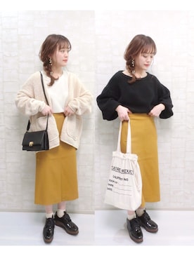 「ANEMONE（アネモネ）のアイテム（その他ヘアアクセサリー）」を使った、chicchimoさん（レディース・152cm）の秋コーディネート